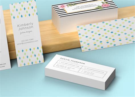 mini business card.